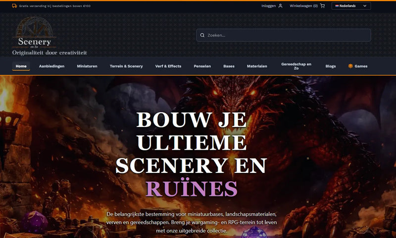 Scenery en Zo vernieuwde website online 20-9-2026