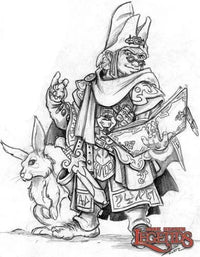 Halfling Wizard 02667 (metal)