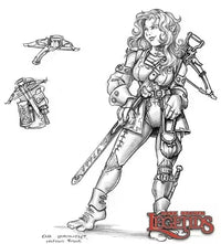 Elia Shadowfeet, Female Halfling Thief 02676
