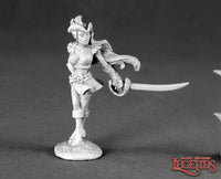 Lauren Silversail, Female Elf Pirate 03482 (metal)