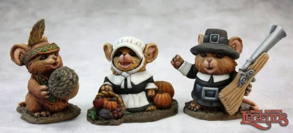 Thanksgiving Mouslings (3) (Metal) 03536