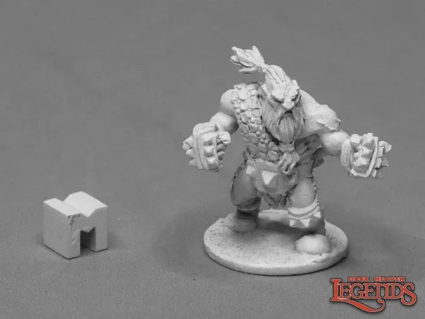 Hanrik, Dwarf Monk Pugilist 03948 (metal)