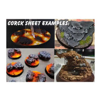 Cork Sheet in 5mm x 1 - Kurk Vel 1008