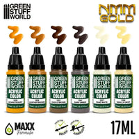 GSW Paint Set - NMM Gold 10114