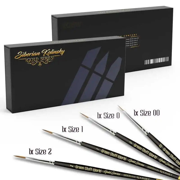 Premium Paint Brushes - GOLD SERIES 10414