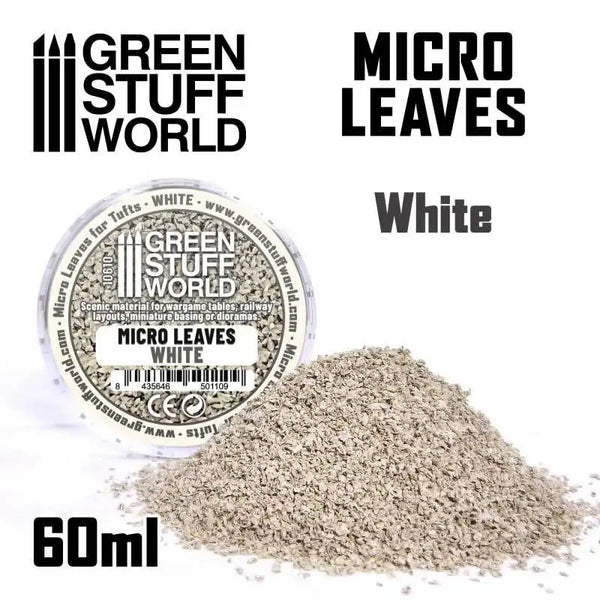 Bladeren Mini / Micro Leaves White mix 10610