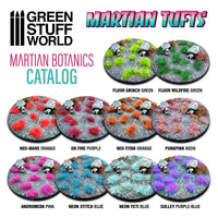 Martian Fluor Tufts 6mm - NEON STITCH BLUE 10683