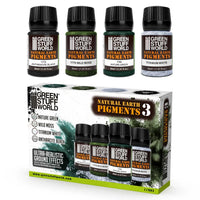 Green Stuff World Natural Earth pigments Set 30ml - No. 3 11283