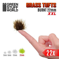 Grass TUFTS XXL 22mm self-adhesive Burnt Grass 11453
