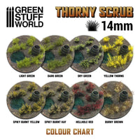 Thorny Spiky Scrubs - LIGHT GREEN 11499