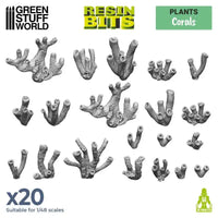 Corals Koralen 20x - 3D printed set 11628