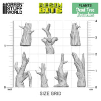 3D printed set - Dead Tree Brushes 11630