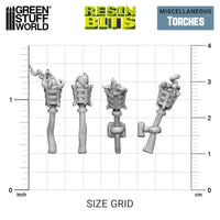 3D printed set - Torches 12241