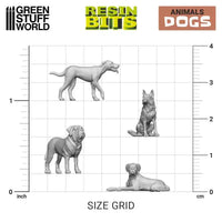 3D printed set - Dogs 12291