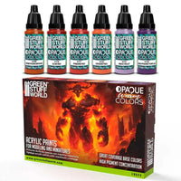 Opaque Paint Set - Warm Colours 12533