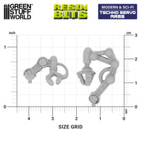 Green Stuff World Techno Servo Arms 1:48 12687