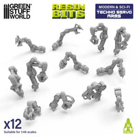 Green Stuff World Techno Servo Arms 1:48 12687