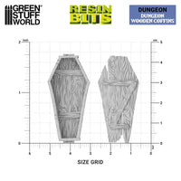 Dungeon Wooden Coffins 1:48 12721