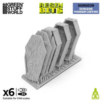 Dungeon Wooden Coffins 1:48 12721