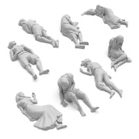 Dead Human Corpses 1:48 12730