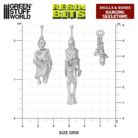 Hanging Skeletons 1:48 12733