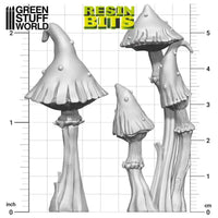 3D printed set - Goblin Mushrooms XL 12961