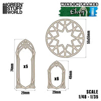 Elven Miniature Windows - Small 13262