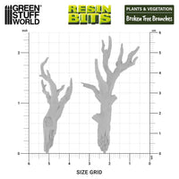 Green Stuff World Gebroken takken GSW13300