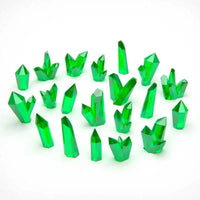Green Resin Crystals - Large 13460