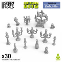 Green Stuff World Kandelaars met kaarsen GSW13641