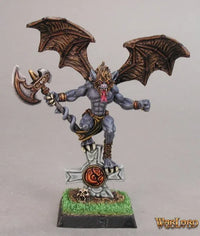 Crypt Bat with Axe Lycanthrope, Necropolis Adept (metal) 14010