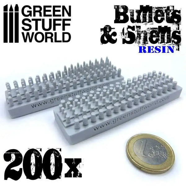 200x Resin Bullets and Shells 1692