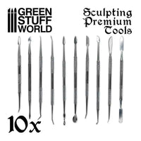 10x Professional Sculpting Tools with case 1570