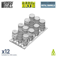 12x Resin Barrels - Vaten 2048a