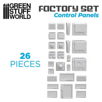 Factory set Control Panels - Silicone Molds 2092