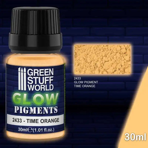 Glow in the Dark Pigments - TIME ORANGE 2433