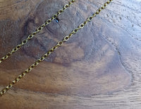 Schakel Ketting Goud (Look) 2.5 mm 5 mtr