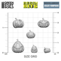 Green Stuff World 3D printed set - Killer Pumpkins 3058