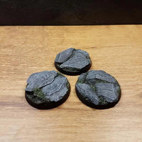 Slate 40mm Round Bases 3 stuks