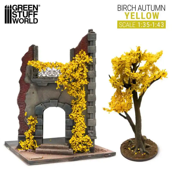 Ivy Foliage - Yellow Birch - Large 4650
