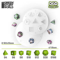 Custom dnd dice mold 4699
