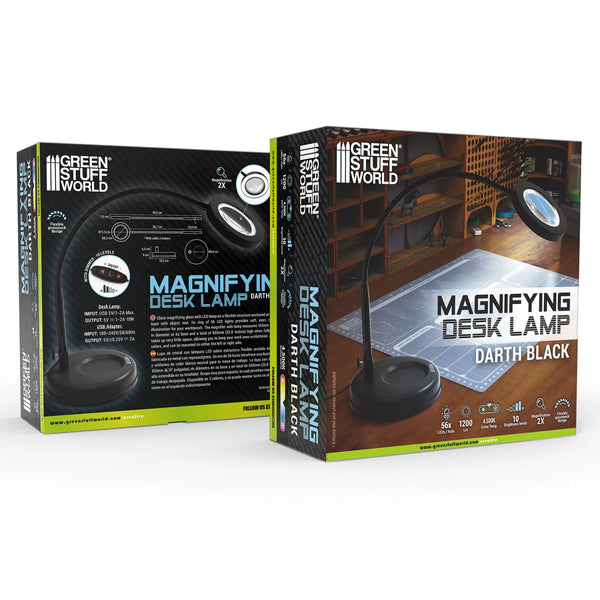 Green Stuff World Magnifying desk lamp - Darth Black 5594