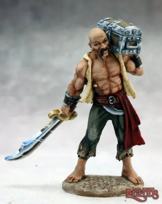 Pirate with Treasure Chest 30026 (77134)