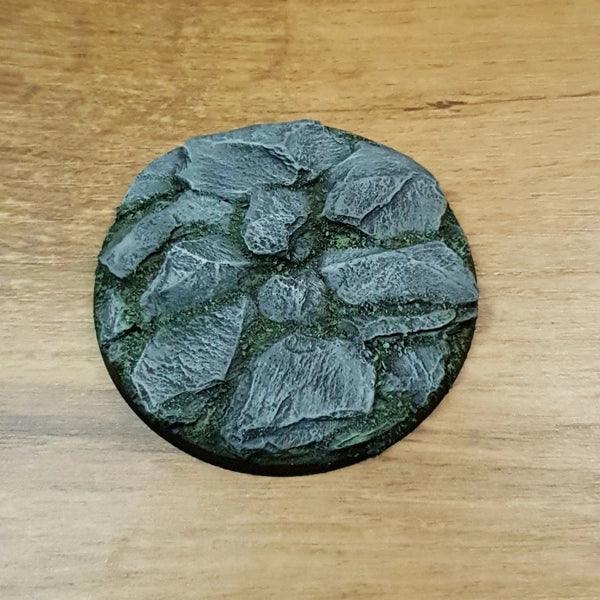 Slate 80mm Round Base