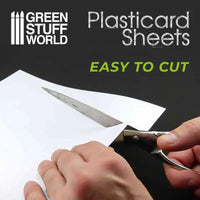 Plasticard A4 Styrene sheets 1.5 mm Pack x3 13225