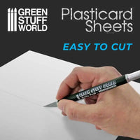 Plasticard A4 Styrene 0'25 mm COMBOx5 sheets 6704