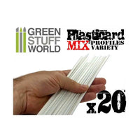 ABS Plasticard Profile 20x RODs Variety Pack 9200