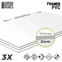 Foamed PVC 2 mm 9306