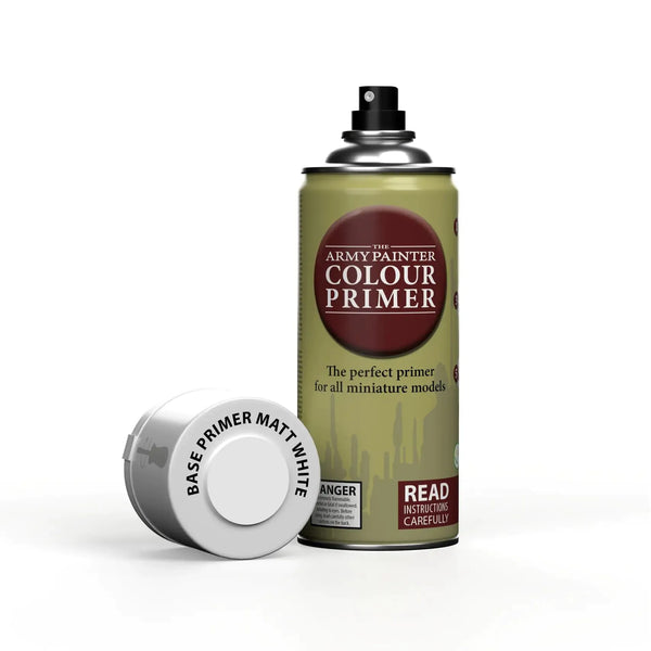 Base Primer - Matt White (400ml) CP3002 The Army Painter