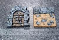 Ruine met deur (extra sloten)